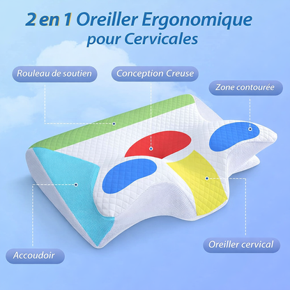 Cervicare™ : l'oreiller ergonomique qui prend soin de vos cervicales